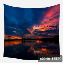 Load image into Gallery viewer, Tapestry : Sunrise Dark Blue - 130*150cm
