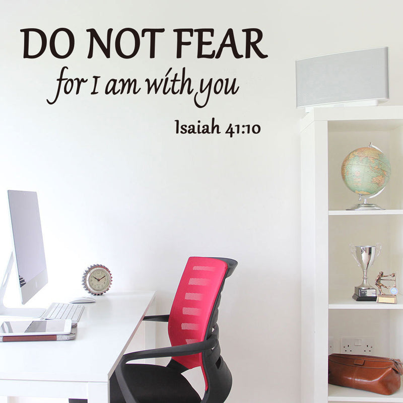 Wall Decals: Do not fear (25*57cm) - Sold Out