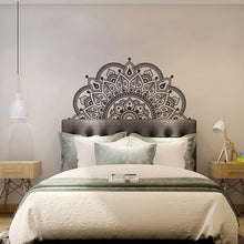 Load image into Gallery viewer, Wall Decals: Mandala Half Black nr1
