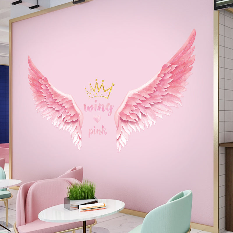 Wall Decals: Wings Pink (70*180cm)