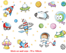 Load image into Gallery viewer, Wall Decals: Space (75*100cm) - 2 left
