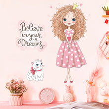 Load image into Gallery viewer, Wall Decals: Little Princess Red (57*51cm)
