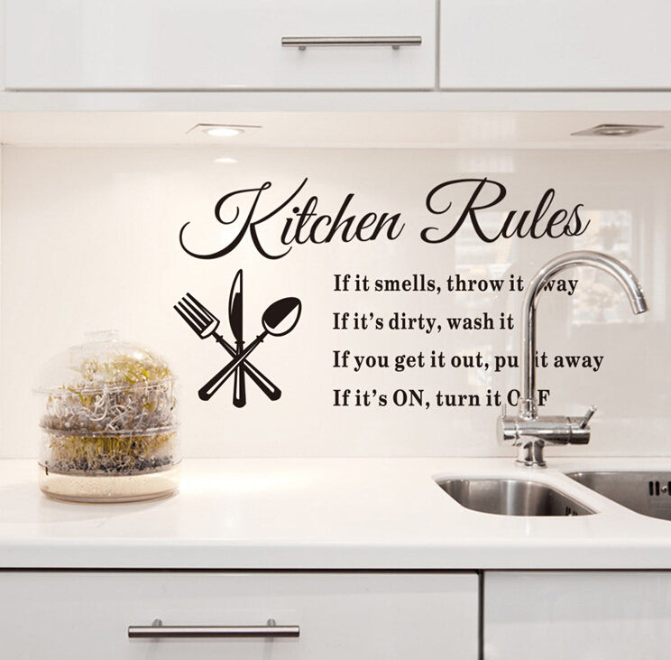 Wall Decals: Kitchen (33*60cm)