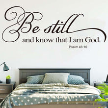 Load image into Gallery viewer, Wall Decals: Be still (57*150cm)
