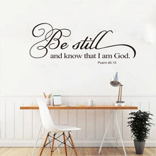 Load image into Gallery viewer, Wall Decals: Be still (57*150cm)
