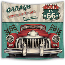 Load image into Gallery viewer, Tapestry : Garage Car (130×150 / 150×200 / 180×230cm)
