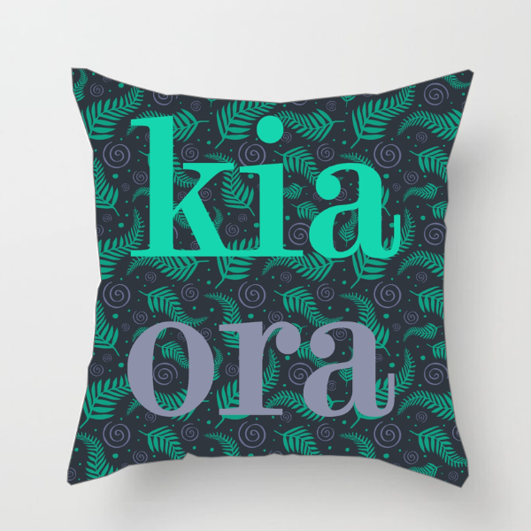 Cushion Cover: Kia Ora (1 left)