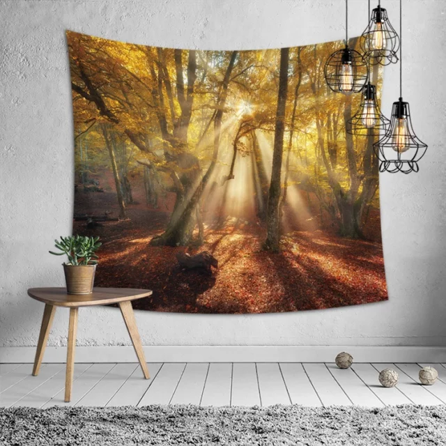 Tapestry: Trees Forest Autumn - 130*150cm