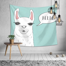 Load image into Gallery viewer, Tapestry: Hello Lama - 1 left

