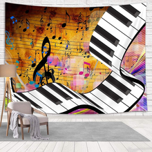 Load image into Gallery viewer, Tapestry : Music Piano - Printed
