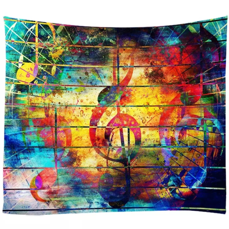 Tapestry : Graffiti Music (130×150 / 150×200 / 180×230cm)