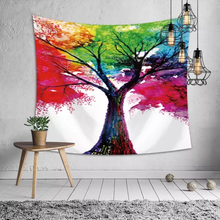 Load image into Gallery viewer, Tapestry : Colourful Tree - 130*150cm.
