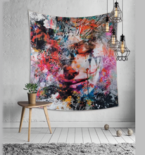 Load image into Gallery viewer, Tapestry: Woman Paintbrush - 150*130cm
